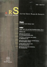 ARS Jurnal Seni Rupa & Desain
Nomor : 05 / Mei - Agustus 2007