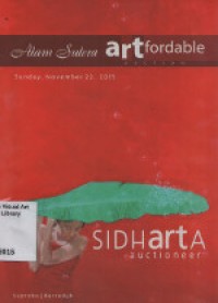 Sidharta Auctioneer Artfordable 22 November 2015