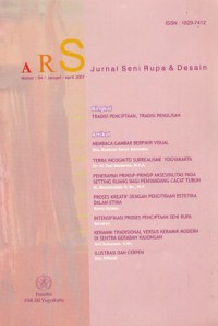 Ars Jurnal Seni Rupa & DesainrnNomor : 04 / Januari - April 2007