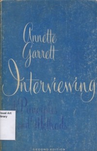 Image of Interviewing Its Principles and Methods