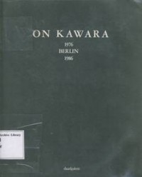 Image of ON KAWARA 1976 BERLIN 1986