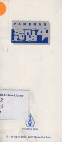 Image of Pameran Seni Rupa 4 Pondok Seni