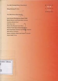 Image of Prince Claus Award 2003