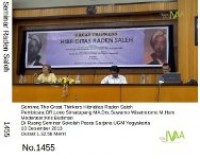 Seminar The Great Thinkers Hibriditas Raden Saleh