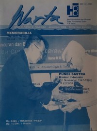 Warta Tahun V No. 6 November-Desember 2004