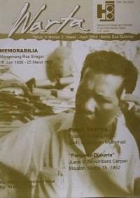 Warta Tahun V No. 2 Maret-April 2004