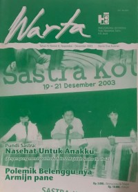 Warta Tahun IV No. 6 November-Desember 2003