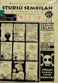 Buletin Komik Jumat Studio Sembilan Merayakan Gambar RSJ