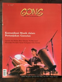 Image of GONG No. 36/2002: Komunikasi Musik dalam Pertunjukkan Gamelan