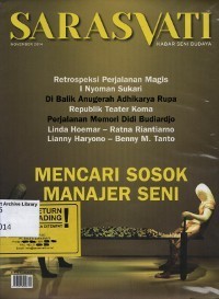 Image of Sarasvati Kabar Seni Budaya Edisi 12/November 2014